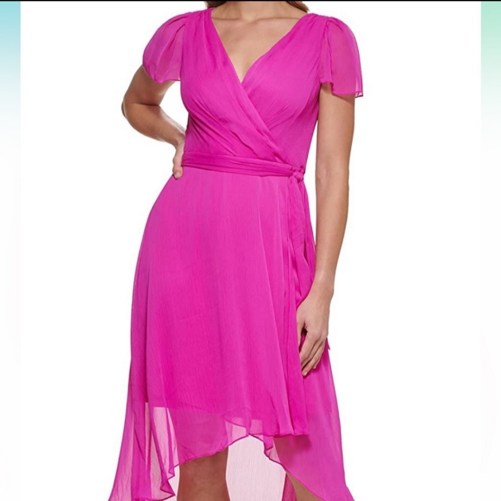 DKNY Barbie hot pink dress size 10